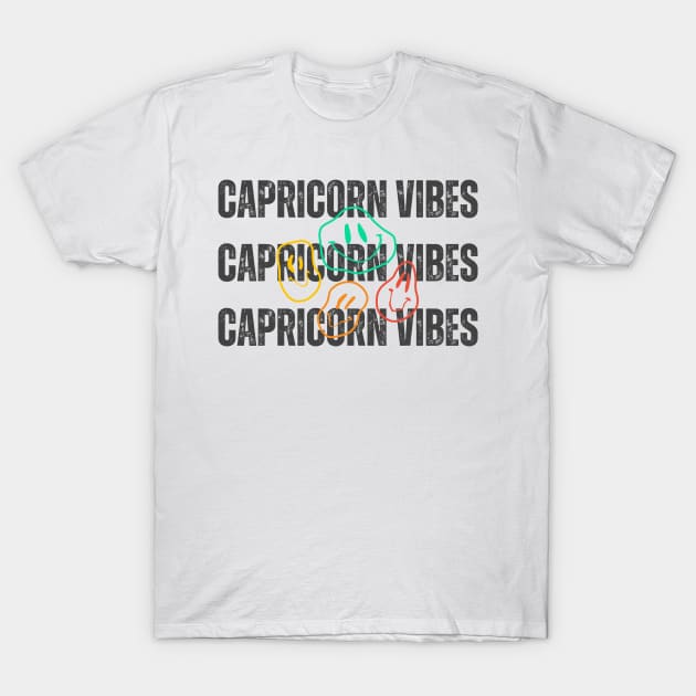 Capricorn Vibes T-Shirt by astraltrvl